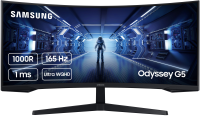 Монитор Samsung Odyssey G5 LC34G55TWWIXCI