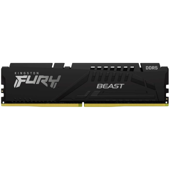 Оперативная память 16 Гб DDR5 6000MHz Kingston Fury Beast Black Expo (KF560C36BBE2-16)
