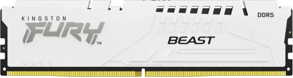 Оперативная память 16 Гб DDR5 6000MHz Kingston Fury Beast White EXPO (KF560C30BWE-16)