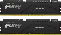 Оперативная память 32 Gb (2x16Gb) DDR5 6000MHz Kingston Fury Beast KF560C30BBEK2-32