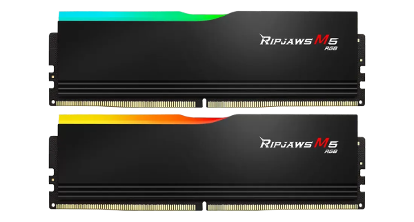 Оперативная память 64 Gb (2x32Gb) DDR5 6000MHz G.Skill RipJaws M5 RGB F5-6000J3238G32GX2-RM5RK