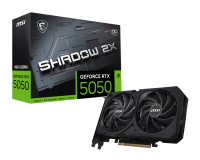 Видеокарта MSI GeForce RTX 5050 Shadow 2X OC 8G (RTX 5050 8G Shadow 2X OC)
