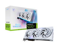 Видеокарта MSI GeForce RTX 5070 Ti Gaming Trio OC 16G (RTX 5070 Ti 16G Gaming Trio OC White)