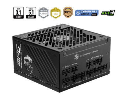 Блок питания MSI  MPG A1250GS PCIE5 1200W
