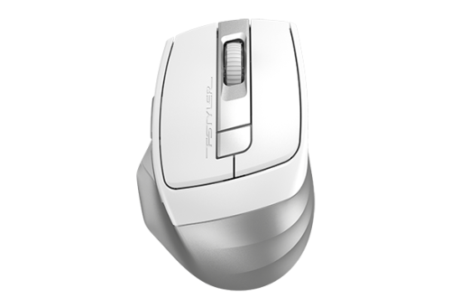 Мышь беспроводная A4Tech Fstyler FB35C Silver Icy White