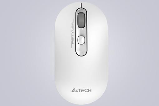 Мышь беспроводная A4Tech Fstyler FG20S White
