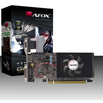 Видеокарта Afox GeForce GT610 2Gb D3 LP Single Fan (AF610-2048D3L7-V6)