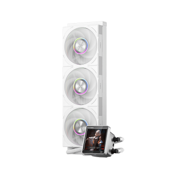 Водяное охлаждение PCCooler DT360 ARGB Display WH