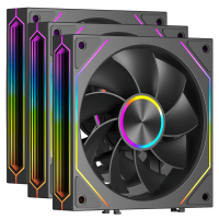 Вентилятор для корпуса PCCooler F3 X120R ARGB Black 3 in 1 Reverse