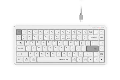 Клавиатура Беспроводная A4tech Fstyler FBX53C White