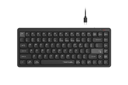 Клавиатура Беспроводная A4tech Fstyler FBX53C Black