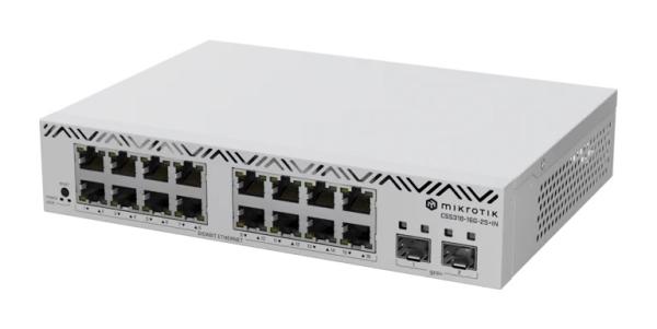 Коммутатор MikroTik CSS318-16G-2S+IN