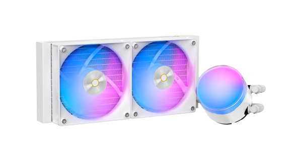 Водяное охлаждение Ocypus Delta L24 WH ARGB V2 (Delta-L24-WH2AAWNN02X-GL)