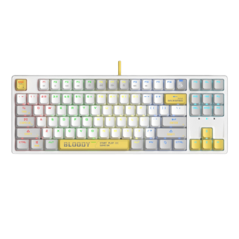 Клавиатура A4tech Bloody S87 White
