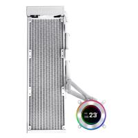 Водяное Охлаждение CPU LIAN LI Hydroshift lI LCD-C 360СL Fan Less White (G89.GHS2LCD36W.00) без вентиляторов
