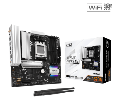 Материнская плата ASRock A620AM Pro RS WiFi