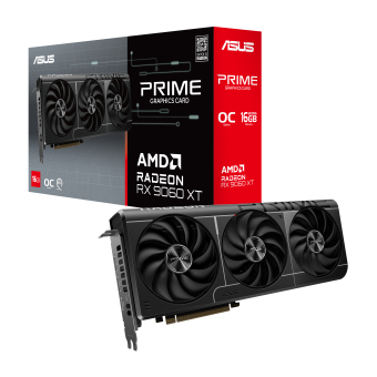 Видеокарта Asus AMD Radeon Prime RX 9060 XT OC 16GB (Prime-RX9060XT-O16G)