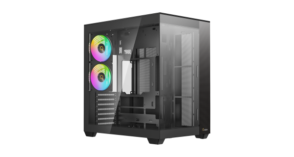 Корпус Ocypus Delta C74 BK ARGB (Delta-C74-BKD200XX-GL)