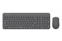 Клавиатура и мышь Wireless A4tech Fstyler FG3300 Air Grey