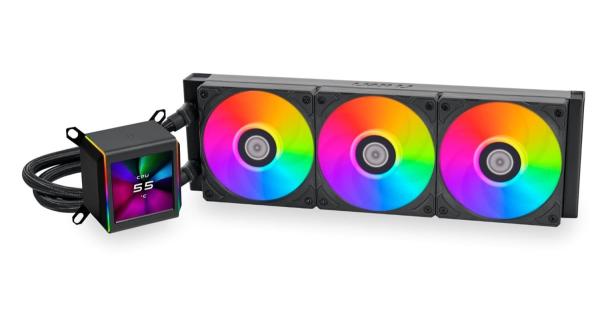 Водяное Охлаждение CPU Lian Li GA II LCD 360 ARGB (G89.GA2ALCD36B.00)