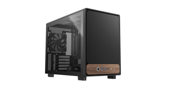 Корпус Ocypus Delta C40 Black Digital (Delta-C40-BKG300XX-GL)