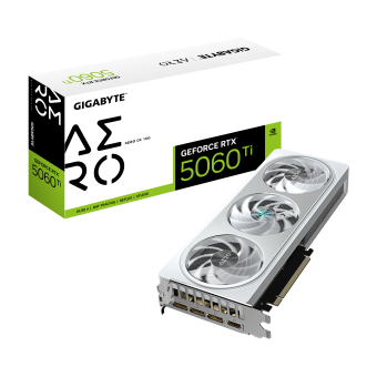Видеокарта Gigabyte GeForce RTX 5060 Ti Aero OC 16GB (GV-N506TAERO OC-16GD)