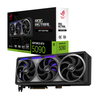 Видеокарта Asus GeForce ROG Astral RTX 5090 Gaming OC BTF 32G (ROG-ASTRAL-RTX5090-O32G-BTF-GAMING)