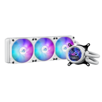 Водяное охлаждение Asus ROG Strix LC III 360 ARGB LCD White