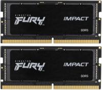 Оперативная память для ноутбука 64 Gb (2x32Gb) DDR5 5600MHz Kingston Fury Impact KF556S40IBK2-64