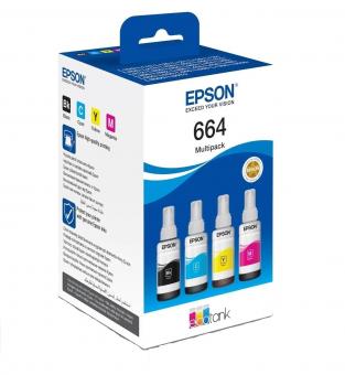 Комплект чернил Epson 664 (C13T66464A)