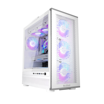 Корпус PCCooler ME200 Mesh White