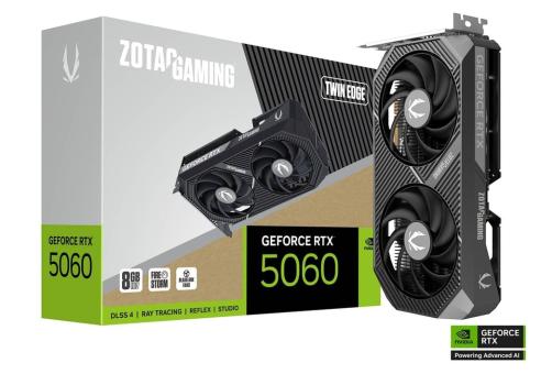 Видеокарта Zotac GeForce RTX 5060 Twin Edge 8GB (ZT-B50600E-10M)