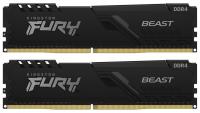 Оперативная память 32 Gb (2x16Gb) DDR4 3200 MHz Kingston Fury Beast KF432C16BBK2/32