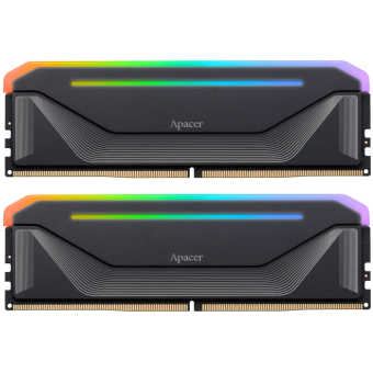 Оперативная память 32 Gb (2x16Gb) DDR5 5200MHz Apacer Nox RGB AH5U32G52C522NBAA-2
