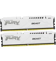 Оперативная память 32 Gb (2x16Gb) DDR5 5600MHz Kingston Fury Beast White EXPO KF556C36BWEK2-32
