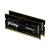 Оперативная память для ноутбука 16 Gb (2x8Gb) DDR4 3200MHz Kingston Fury Impact KF432S20IBK2/16