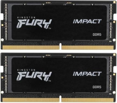 Оперативная память для ноутбука Kingston Fury Impact 32 Гб (2x16Gb) DDR5 5600MHz KF556S40IBK2-32