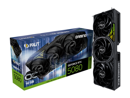 Видеокарта Palit GeForce RTX 5080 GamingPro OC 16GB (NE75080S19T2-GB2031A)