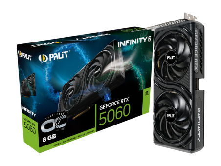 Видеокарта Palit GeForce RTX 5060 Ti Infinity 2 OC 8GB (NE75060V19P1-GB2063L)