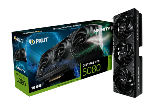 Видеокарта Palit GeForce RTX 5080 Infinity 3 16GB (NE75080019T2-GB2035S)