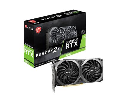 Видеокарта MSI GeForce RTX 3060 Ventus 2X OC 12G (RTX 3060 Ventus 2X 12G OC)