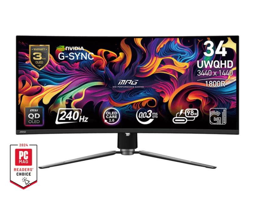 Монитор 34" MSI MPG 341CQPX