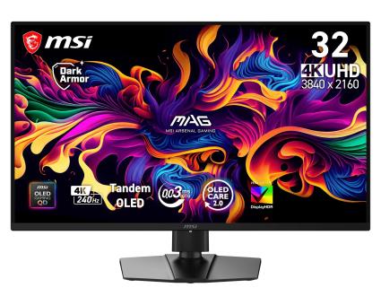 Монитор 32" MSI MAG 321UP QD-OLED X24