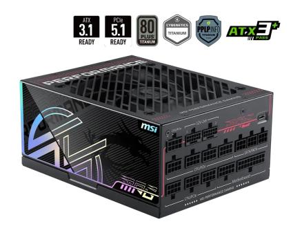 Блок питания MSI MPG Ai1300TS PCIE5 1300W