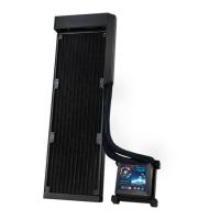 Водяное Охлаждение CPU LIAN LI Hydroshift LCD-C 360 Fan Less Black (G89.GHSLCD36NB.00) без вентиляторов 