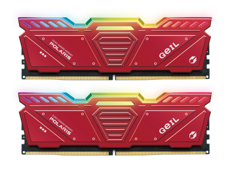 Оперативная память 32 Gb (2x16Gb) DDR5 5200MHz Geil Polaris RGB Red GOSR532GB5200C42DC
