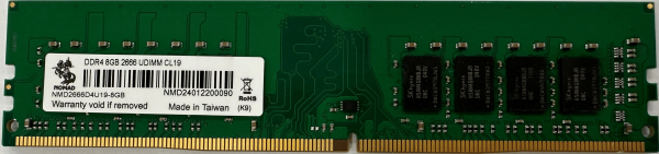 Оперативная память Nomad 8 Gb DDR4 2666MHz NMD2666D4U19-8GB