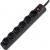 Сетевой фильтр Defender DFS 153 - 3.0 М, 6 розеток, черный (99495)