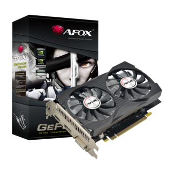Видеокарта Afox GeForce GT1050 4Gb D5 Dual Fan (AF1050-4096D5H4-V2)