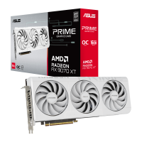 Видеокарта Asus AMD Radeon RX 9070 XT OC 16Gb (Prime-RX9070XT-O16G-White)